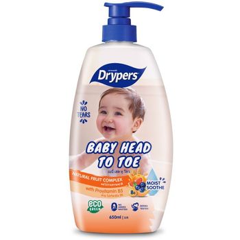 Drypers Baby Head To Toe 650ml
