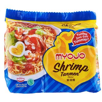 Myojo Instant Noodles Shrimp Tanmen 5 x 80g