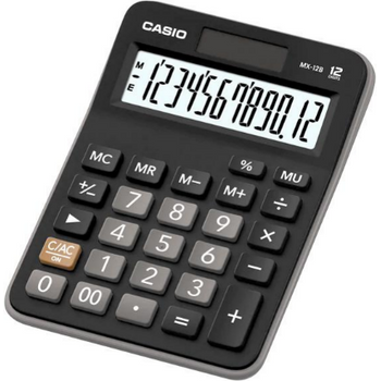 Casio Calculator 12 Digits MX-12B Black