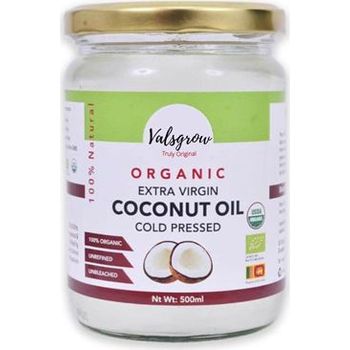 Valsgrow Organic Extra Virgin Cold Pressed Coconut Oil 500ml