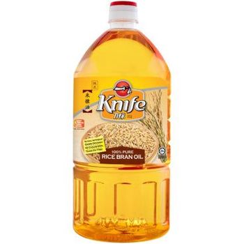 Knife Pure Rice Bran Oil 2l