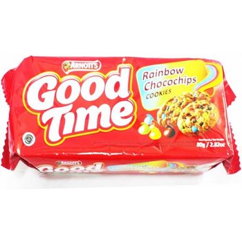Arnott's Good Time Rainbow Chocochips 80g