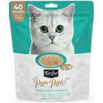 Kit Cat Purr Puree Tuna And Fiber Cat Treats 40 Sachets Value Pack 600g