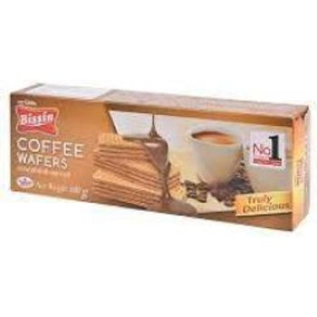 Bissin Coffee Flavour Wafers 100 G Pack Of 2 Pieces