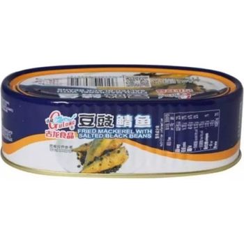 Gulong Fried Mackerel With Salted Black Beans 165g