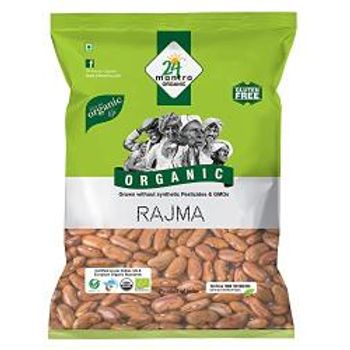 24 Mantra Organic Chitkabra Rajma Himalayan 500g