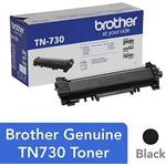 Brother Genuine Standard Yield Toner Cartridge Tn730 Replacement Black Toner Page Yield Up To 1200 Pages Amazon Dash Replenishment Cartridge1 Pack