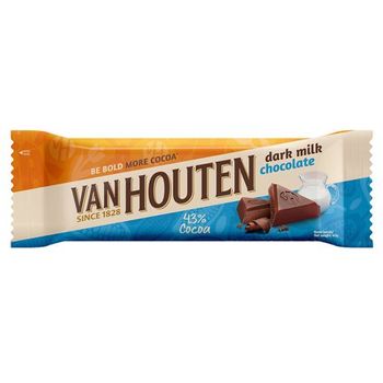Van Houten Dark Milk Chocolate 40g