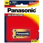 Panasonic 9v 1 Pk Alkaline Battery 42g