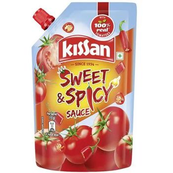 Kissan Sweet And Spicy Sauce Tangy Appetizing Taste 425g