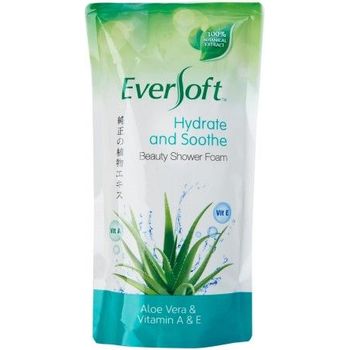 Eversoft Aloe Vera And Vitamin A and E Shower Foam Refill Pouch 600ml