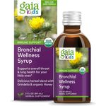 Gaia Herbs (GaiaKids) - Immune Support, Bronchial Wellness Syrup For Kids (3oz)