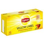 Lipton Yellow Label Tea 25 Bags 50g