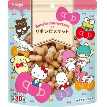 Hokka Sanrio Characters Ribbon Biscuits 42g