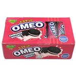  Goody Khy Omeo Sandwic Biskut Perisa Vanila Dan Strawberi 12pcs x 26g