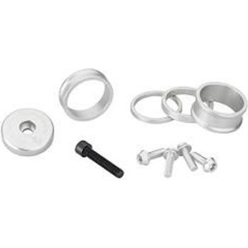 Wolf Tooth Components Headset Bling Kit 1 1/8" Kit Silver