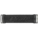 Lizard Skins Peaty Lock On Grips Black W graphite Clamp 1 Pair