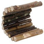Living World Tree House Real Wood Logs Medium