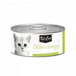 Kit Cat Deboned Chicken and Seafood Toppers 80g