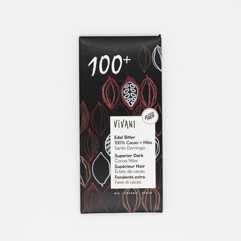 Vivani - Vegan Bar, 100% Cocoa (80g)
