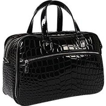 OUUL Alligator Duffel Bag Black 17 Inches