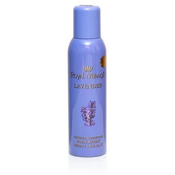 Royal Mirage Lavender Perfumed Body Deodorant Spray 200ml