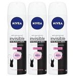 Nivea For Women Anti Perpirant Spray Invisible For Black White 48h 150ml