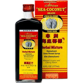African Sea Coconut Herbal Mixture Cough Syrup 177ml