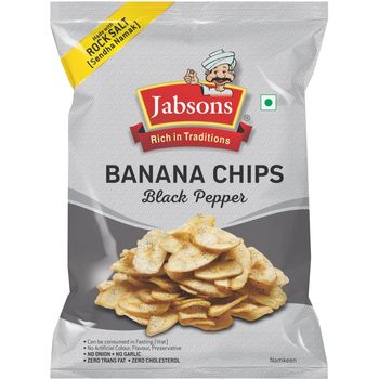 Jabson's Banana Chips Black Pepper 150g