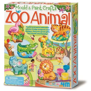 4M Mould & Paint Zoo Animal