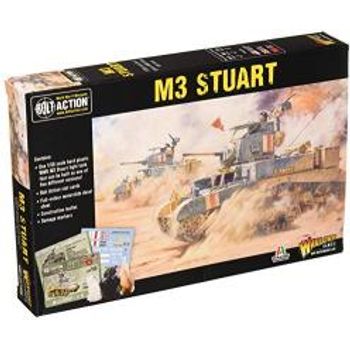 Warlord Games Bolt Action M3 Stuart Allied Light Tank 1 56 WWII Military Wargaming Plastic Model Kit