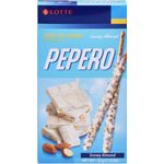 Lotte Pepero Stick Biscuits Snowy Almond