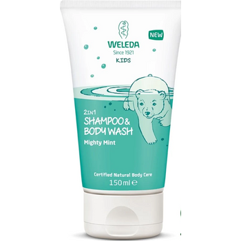Weleda Kids 2in1 Shampoo Body Wash Mighty Mint