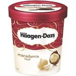 Haagen-Dazs Macadamia Nut Ice Cream Pint 473ml