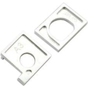 Kyosho Aluminum AWD 'A3/B3' Motor Holder Set Silver