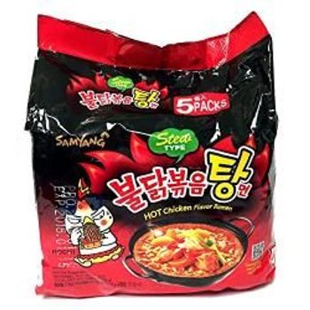 Samyang Korean Hot Spicy Noodle Fire Chicken Flavor Challenge Ramen Stew