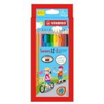 Stabilo Swans 12+1 Coloured Pencils 1870/13
