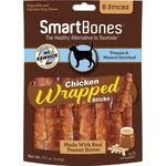 SmartBones Chicken Wrap Sticks Peanut Butter 200g 