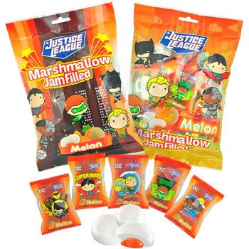 YLF Justice League Marshmallow Jam Filled Melon 90g