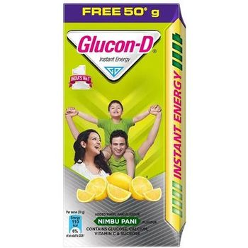 Glucon D Instant Energy Health Drink Nimbu Pani 75g