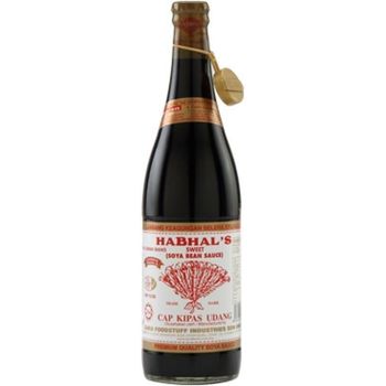 Habhal's Kipas Udang Kicap Lemak Manis Merah 345ml