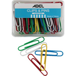 Abel Paper Clips Multi-Colored 50mm