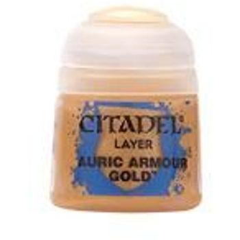 Games Workshop Citadel Layer Paint Auric Armour Gold 12ml