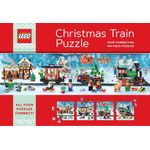 Chronicle Books LEGO Christmas Train Puzzle 100 Piece Puzzles