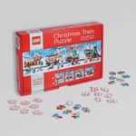 Chronicle Books LEGO Christmas Train Puzzle 100 Piece Puzzles