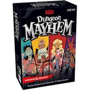 Wizards Of The Coasts Dungeon Mayhem D&D Card Game 2 4 Players 120 Cards