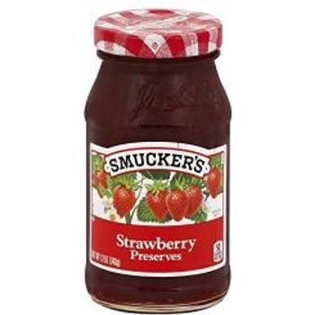 Smuckers Strawberry Preserves 12oz Pack Of 12