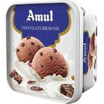 Amul Chocolate Brownie Ice Cream 1l