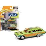 Johnny Lightning 1960 Ford Rat Fink Country Squire Green & Orange 1:64 Scale Diecast Replica Model
