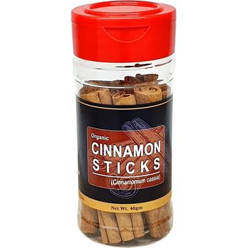 GardenScent Organic Cinnamon Stick, Cassia 40g